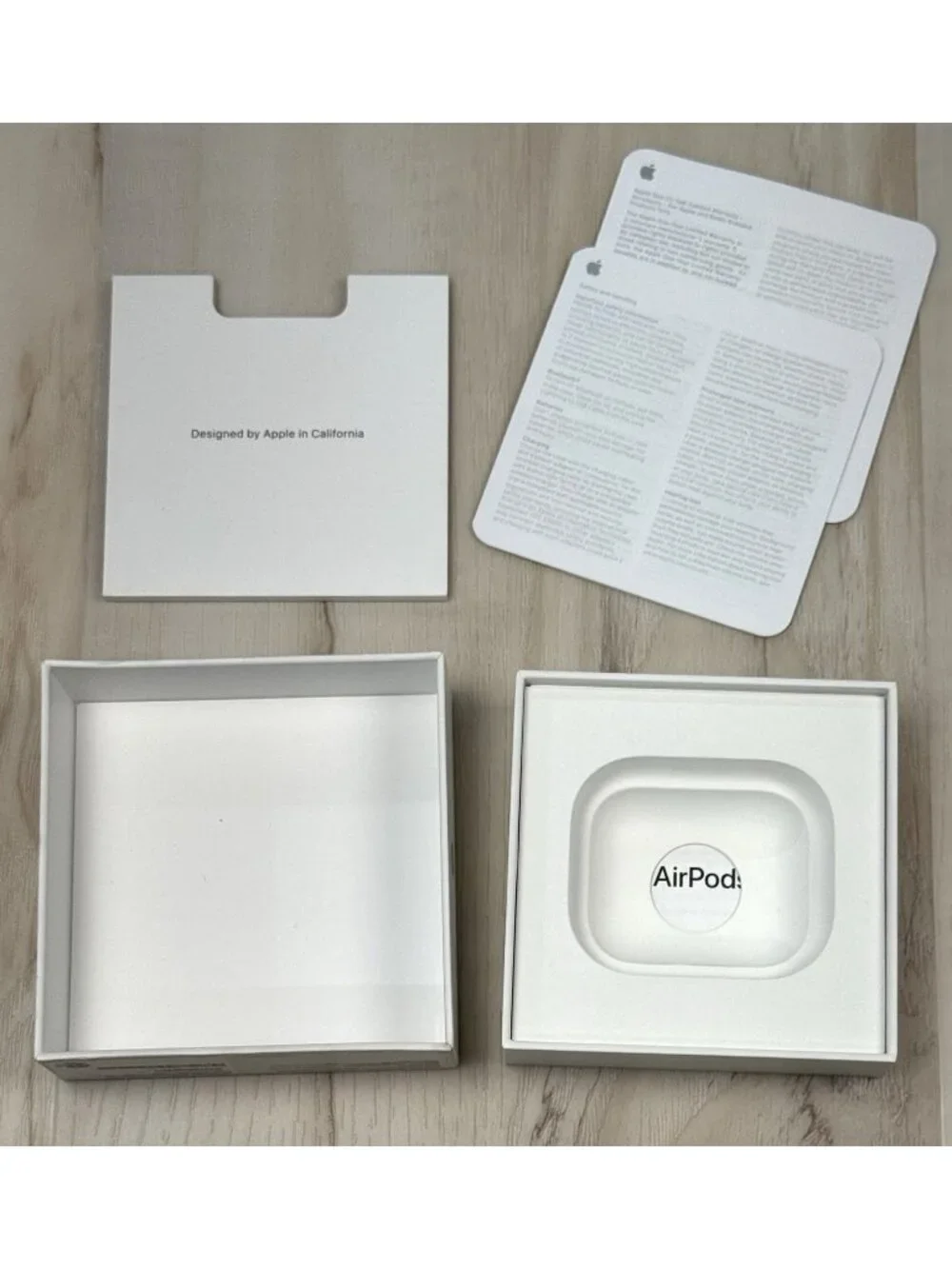 Genuine APPLE AirPods 2nd Generation Model A2032 A2031 A1602 **EMPTY BOX ONLY**